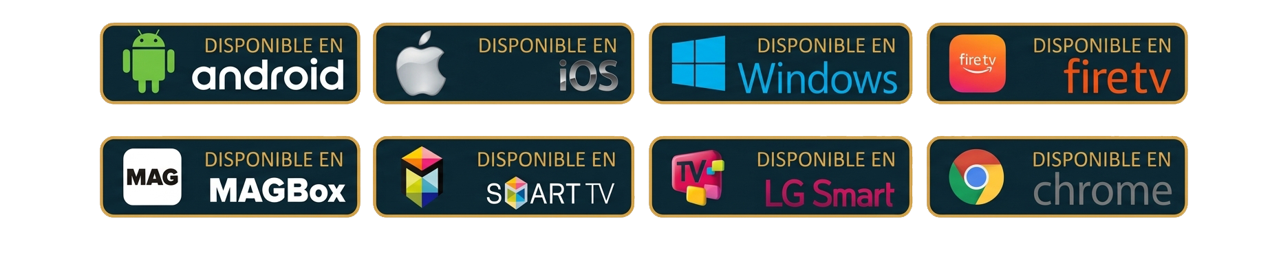 Dispositivos compatibles con DRAK 4K